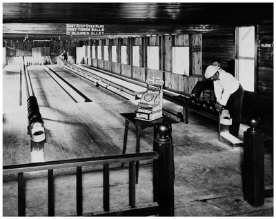 Olentangy Park Bowling Alleys, Columbus, Ohio by Unbekannt Unbekannt